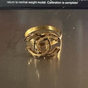CC real 21 karat Gold Ring